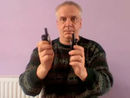 Man makes walkie-talkie Theremin